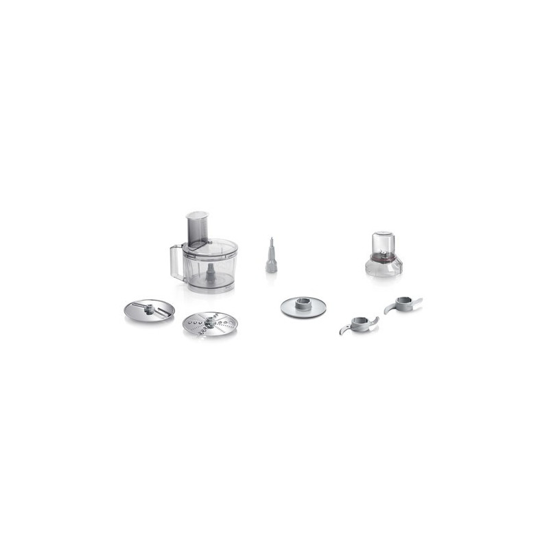 Bosch MCM3401M robot de cuisine 800 W 2,3 L Noir, Acier inoxydable