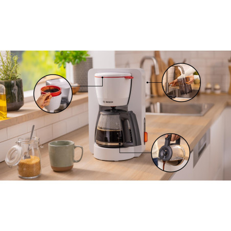 Bosch TKA3M131 koffiezetapparaat Handmatig Filterkoffiezetapparaat 1,25 l