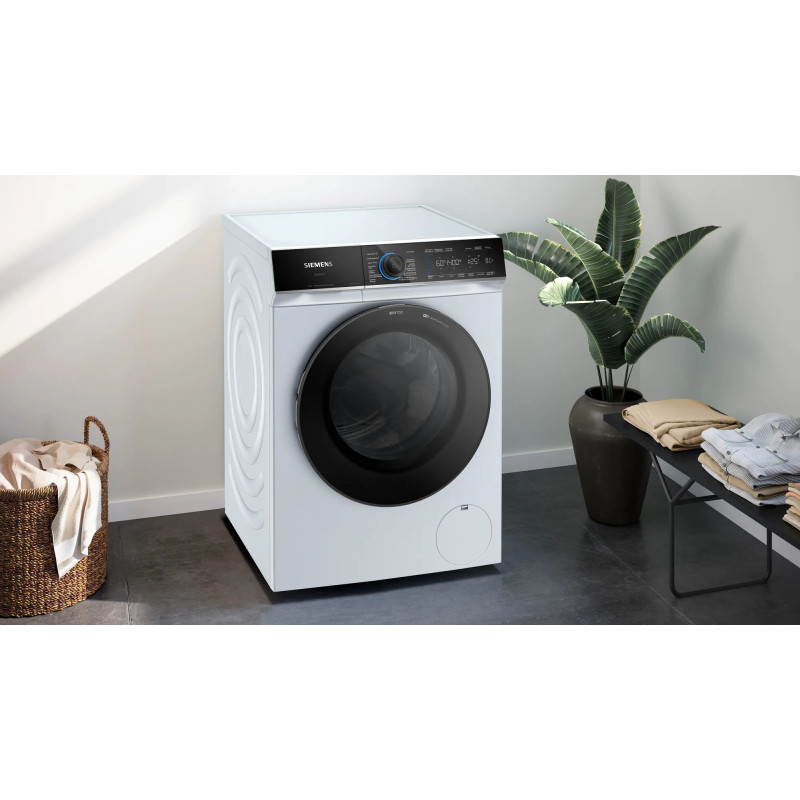 Siemens iQ700 WG44B2A4FG machine à laver Charge avant 9 kg 1400 tr/min Blanc