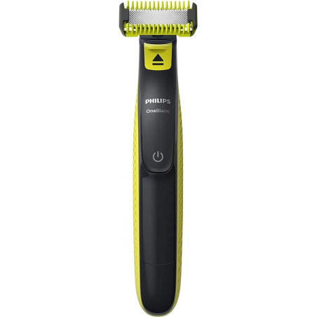 Philips Norelco OneBlade QP2824/10 rasoir pour homme Rasoir à grille Tondeuse Gris, Citron vert