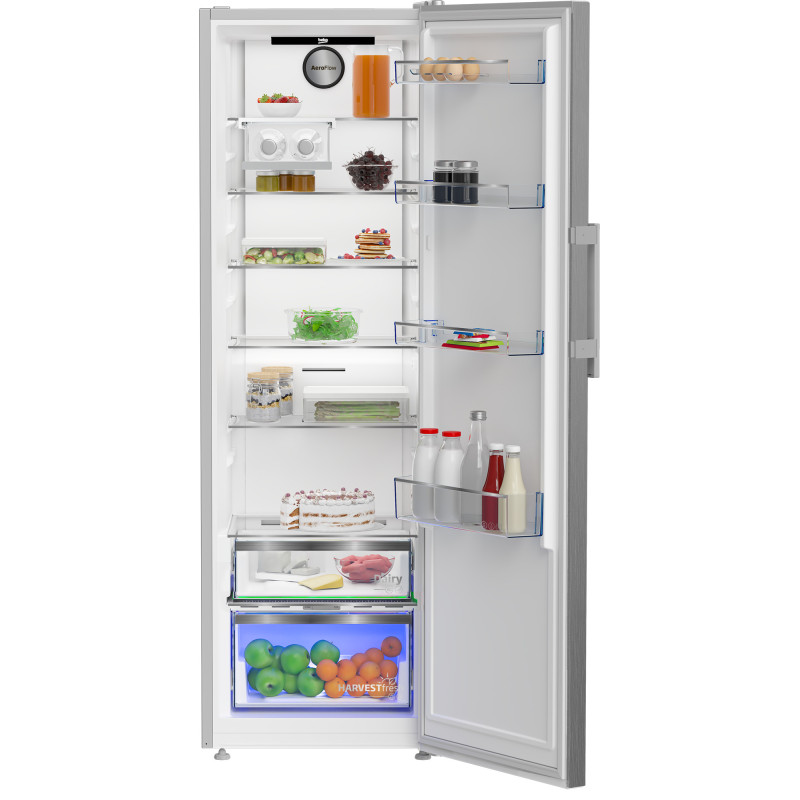 Beko B7RMLNE446ZXP réfrigérateur Pose libre 365 L Acier inoxydable