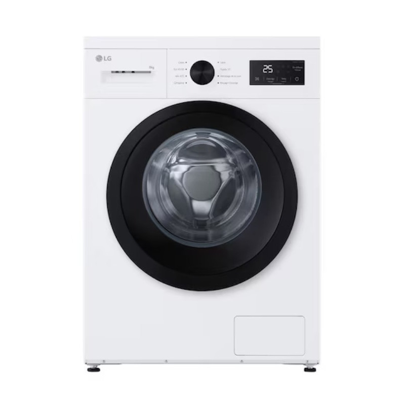 LG F84N15WHSB Wasmachine 8 kg 1400 tpm AI Direct Drive™ Steam™
