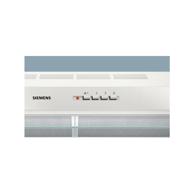 Siemens iQ300 LU93LCC20 hotte Montée au mur Blanc 350 m³/h