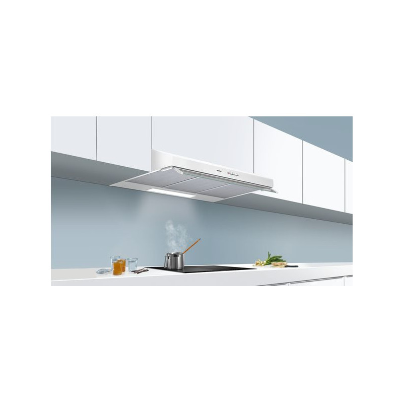 Siemens iQ300 LU93LCC20 hotte Montée au mur Blanc 350 m³/h