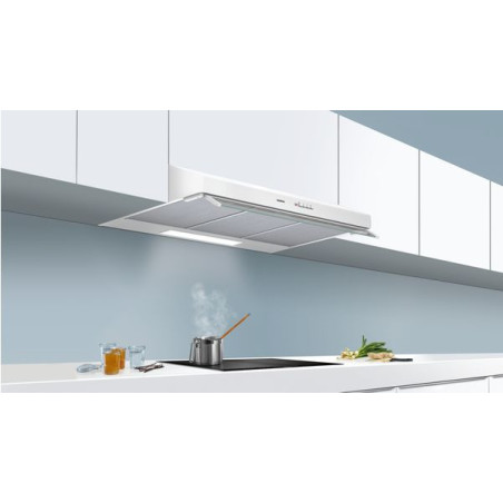 Siemens iQ300 LU93LCC20 hotte Montée au mur Blanc 350 m³/h