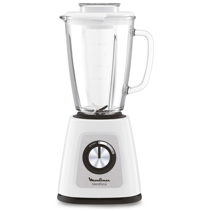 Moulinex LM430 1,75 L Mélangeur de table 800 W Blanc