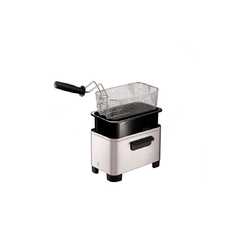 Tefal Easy Pro FR331 Enkel Vrijstaand Frituurpan Zwart, Roestvrijstaal