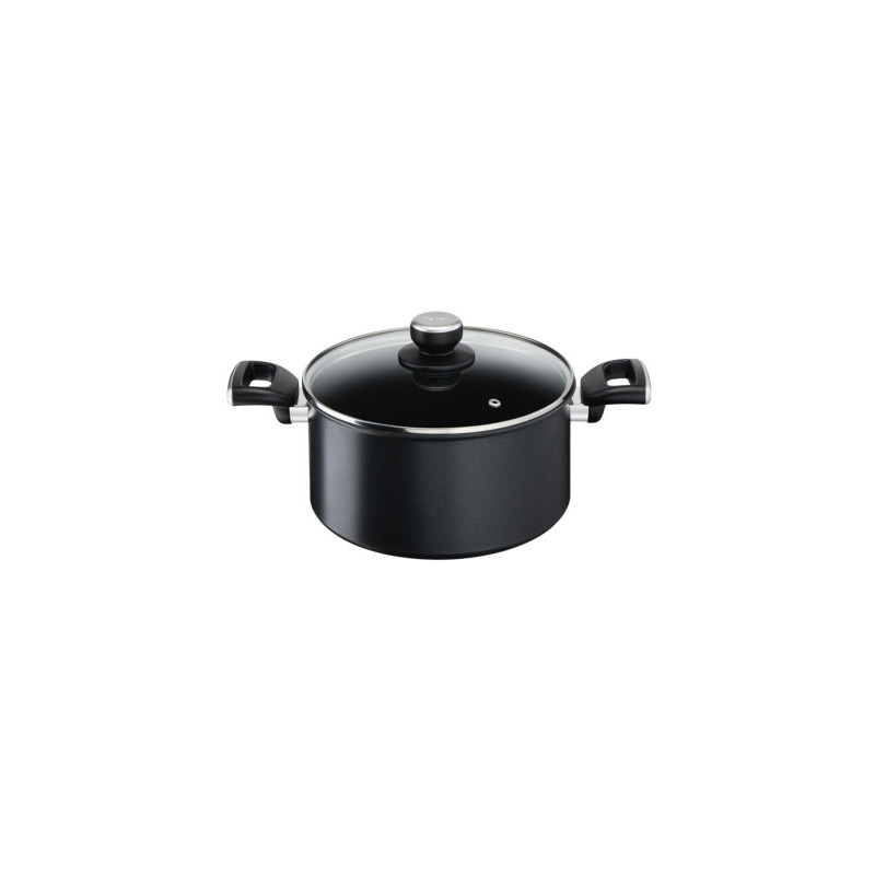 Tefal G2554602 steelpan 5 l Rond Zwart