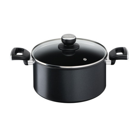 Tefal G2554602 steelpan 5 l Rond Zwart