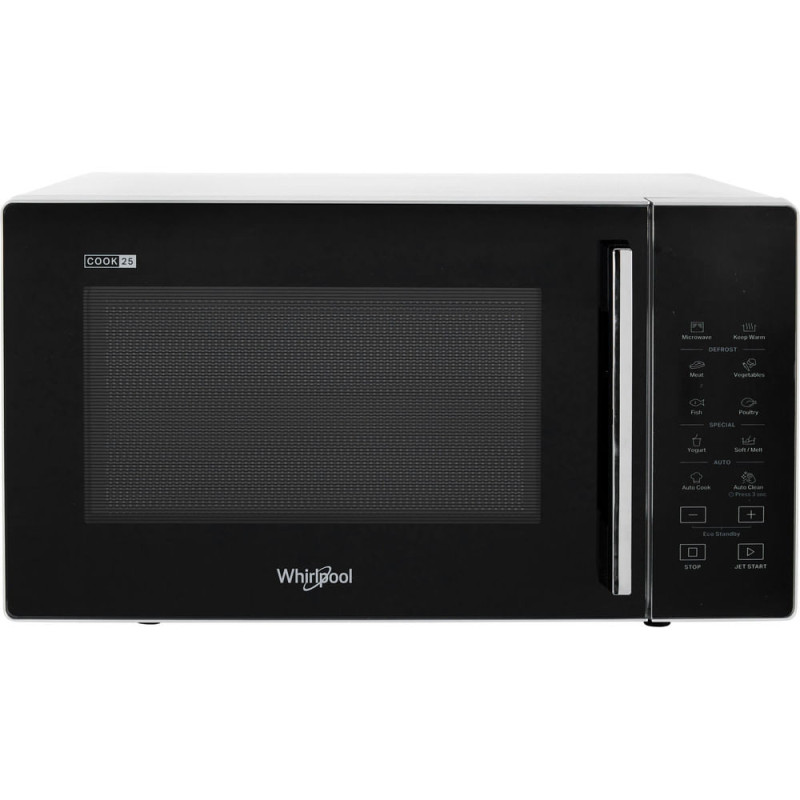 Whirlpool MWP 251 SB Zwart Solo-magnetron Aanrecht 25 l 900 W