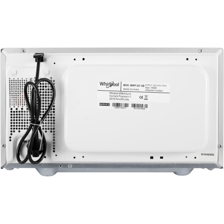 Whirlpool MWP 251 SB Zwart Solo-magnetron Aanrecht 25 l 900 W