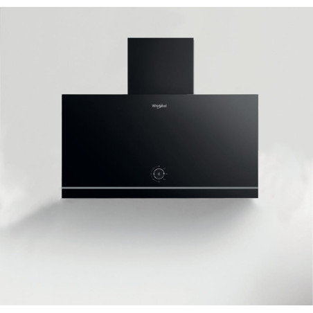 Whirlpool WHVA 62F LM K Muurmontage Zwart 485 m³/uur