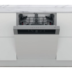Whirlpool Lave-vaisselle semi-encastrable inox - WBC3C26X -