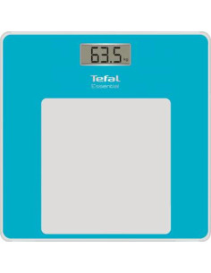 Tefal ESSENTIAL Rectangle Bleu, Gris Pèse-personne électronique