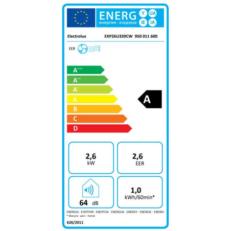 ELECTROLUX EXP26U339AW
