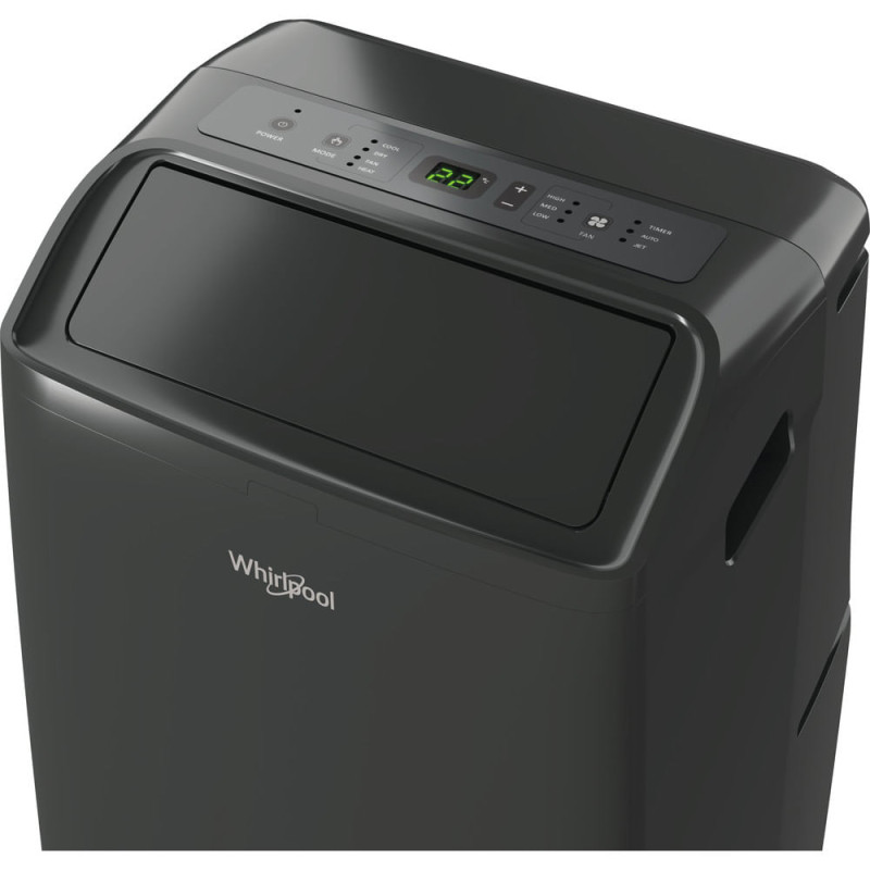 Whirlpool PACF212HP B mobiele airconditioner 60 dB Zwart