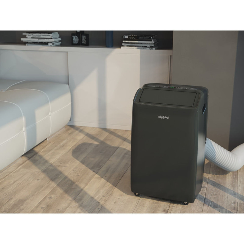 Whirlpool PACF212HP B mobiele airconditioner 60 dB Zwart