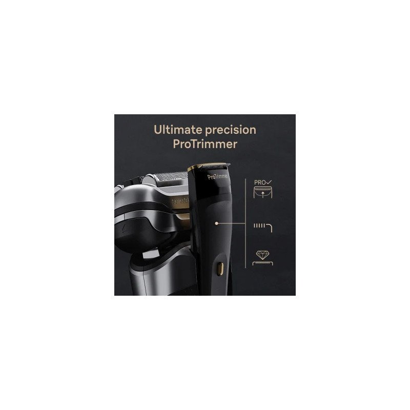Braun Series 9 Pro+ 9565cc Wet & Dry Rasoir à grille Tondeuse Métallique