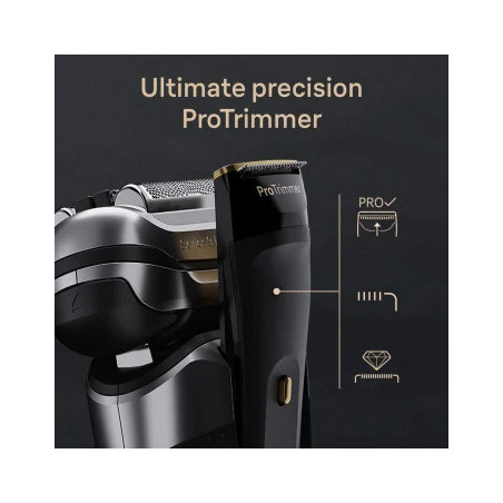 Braun Series 9 Pro+ 9565cc Wet & Dry Rasoir à grille Tondeuse Métallique