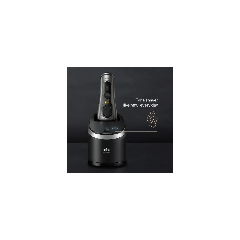 Braun Series 9 Pro+ 9565cc Wet & Dry Rasoir à grille Tondeuse Métallique