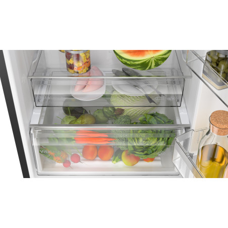 Bosch Serie 4 KGN49OXBT koel-vriescombinatie Vrijstaand Zwart