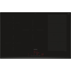 Siemens iQ700 EX851HVC1E plaque Noir Intégré 80 cm Plaque avec zone à induction 5 zone(s)