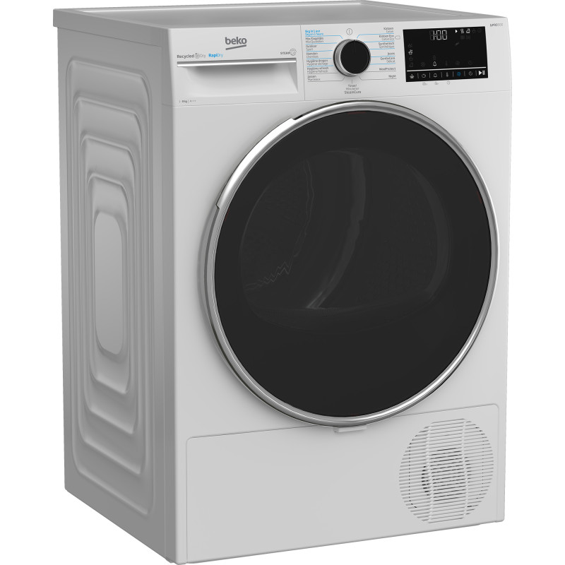 Beko B5T68247C0 sèche-linge Pose libre Charge avant 8 kg Blanc