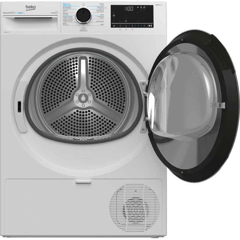 Beko B5T68247C0 sèche-linge Pose libre Charge avant 8 kg Blanc