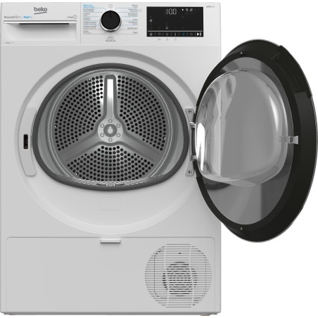 Beko B5T68247C0 sèche-linge Pose libre Charge avant 8 kg Blanc