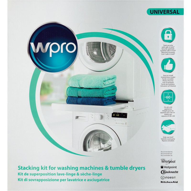 Whirlpool SKS101 wasmachineonderdeel & -accessoire Stapelset