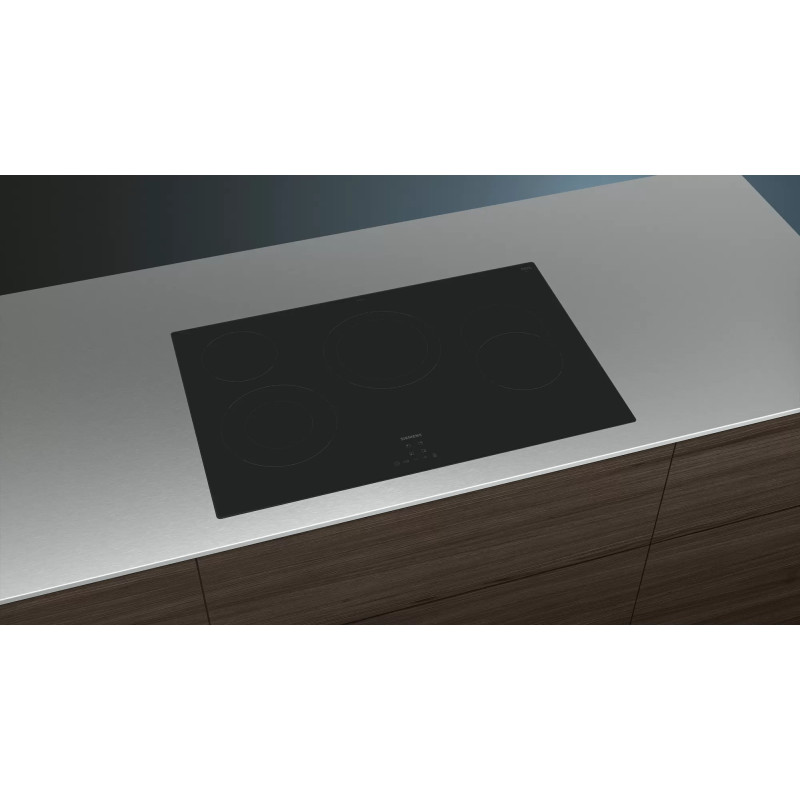Siemens iQ300 ET81RBHA1D kookplaat Zwart Ingebouwd 80 cm Keramisch 4 zone(s)