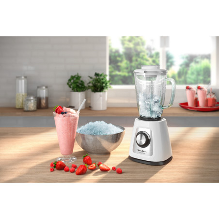 Moulinex LM430 1,75 L Mélangeur de table 800 W Blanc