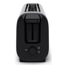 Moulinex LS5S0DE0 broodrooster 7 2 snede(n) 1430 W Zwart, Roestvrijstaal 2