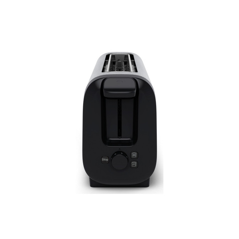 Moulinex LS5S0DE0 grille-pain 7 2 part(s) 1430 W Noir, Acier inoxydable