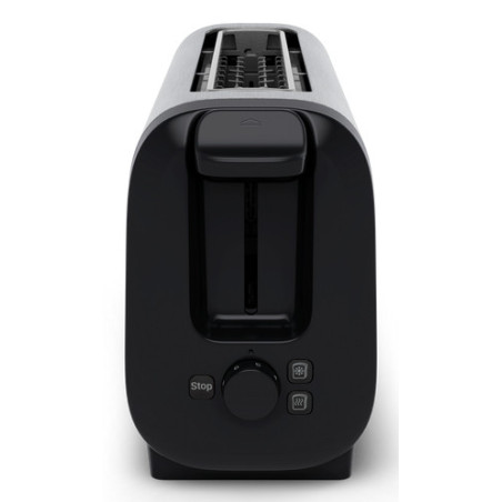 Moulinex LS5S0DE0 grille-pain 7 2 part(s) 1430 W Noir, Acier inoxydable