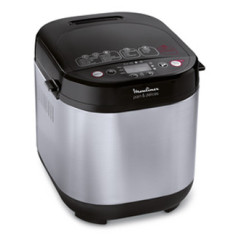 Moulinex OW240E broodbakmachine 720 W Zwart, Roestvrijstaal