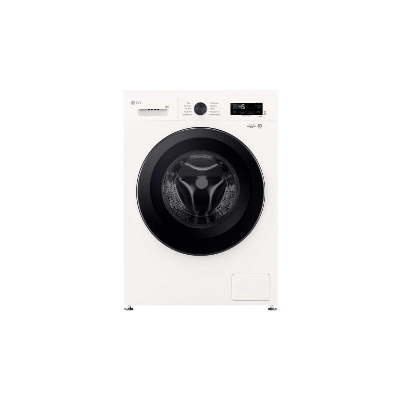 LG F84B15WHS machine à laver Charge avant 8 kg 1350 tr/min Blanc