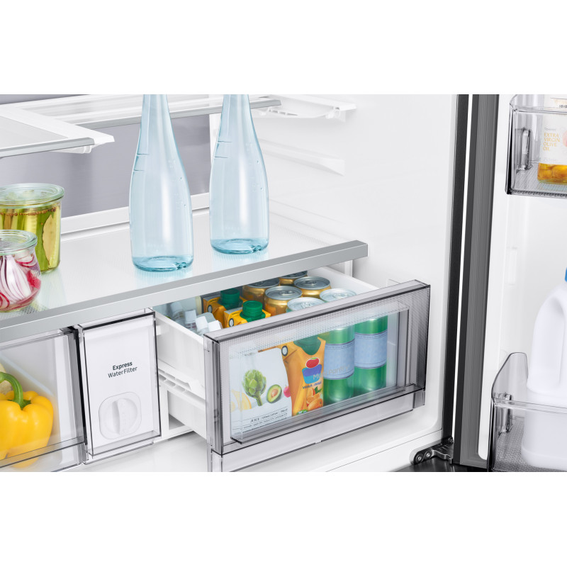 Samsung Series 9 RM90F67CEC amerikaanse koelkast Vrijstaand 654 l Zwart
