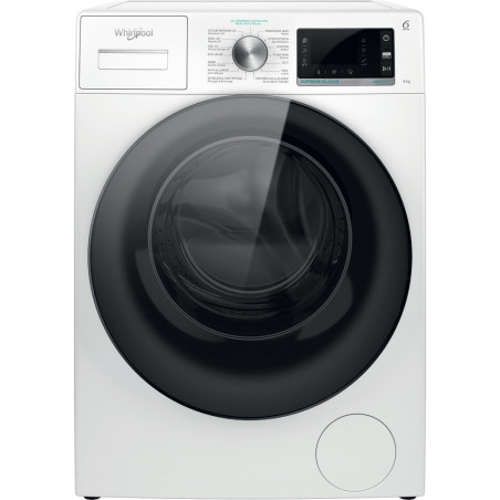 Whirlpool W6 W845WB BE machine à laver Charge avant 8 kg 1351 tr/min Blanc