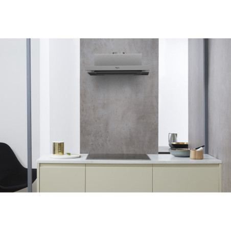 Whirlpool AKR 749/1 IX Semi-inbouw (uittrekbaar) Grijs 304 m³/uur