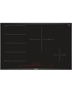 Bosch PXE875DC1E plaque Noir Intégré (placement) Plaque avec zone à induction 4 zone(s)