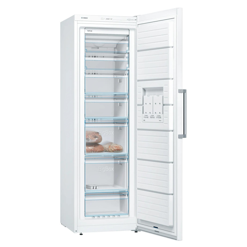 Bosch Serie 4 GSN36CWEV congélateur Congélateur vertical Pose libre 242 L Blanc
