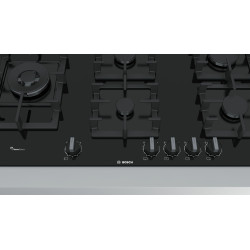 Bosch Serie 6 PPS9A6B90 kookplaat Zwart Ingebouwd 90 cm Gaskookplaat 5 zone(s) 2