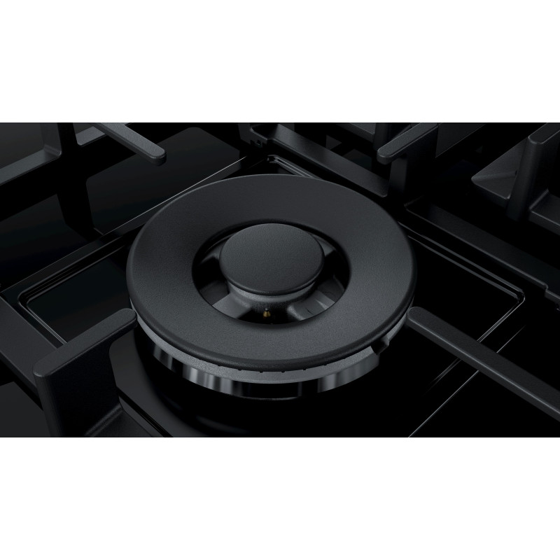 Bosch Serie 6 PPS9A6B90 kookplaat Zwart Ingebouwd 90 cm Gaskookplaat 5 zone(s)