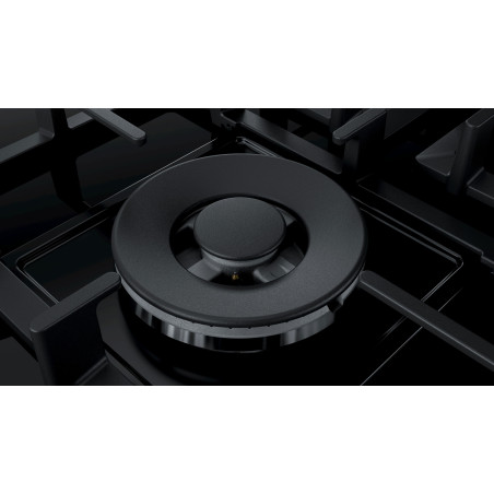 Bosch Serie 6 PPS9A6B90 kookplaat Zwart Ingebouwd 90 cm Gaskookplaat 5 zone(s)