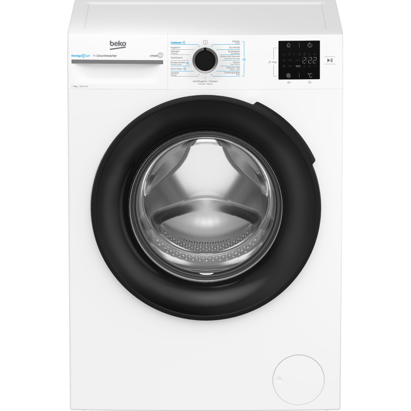 Beko b300 BM3WFT3841W wasmachine Voorlader 8 kg 1400 RPM Wit