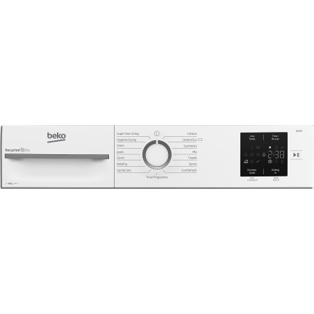 Beko BM3T3923W sèche-linge Pose libre Charge avant 9 kg Blanc