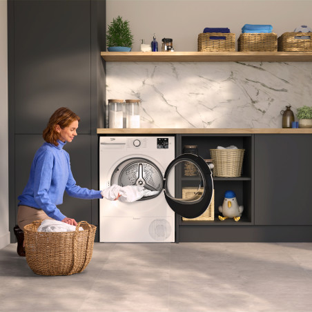 Beko BM3T3923W sèche-linge Pose libre Charge avant 9 kg Blanc