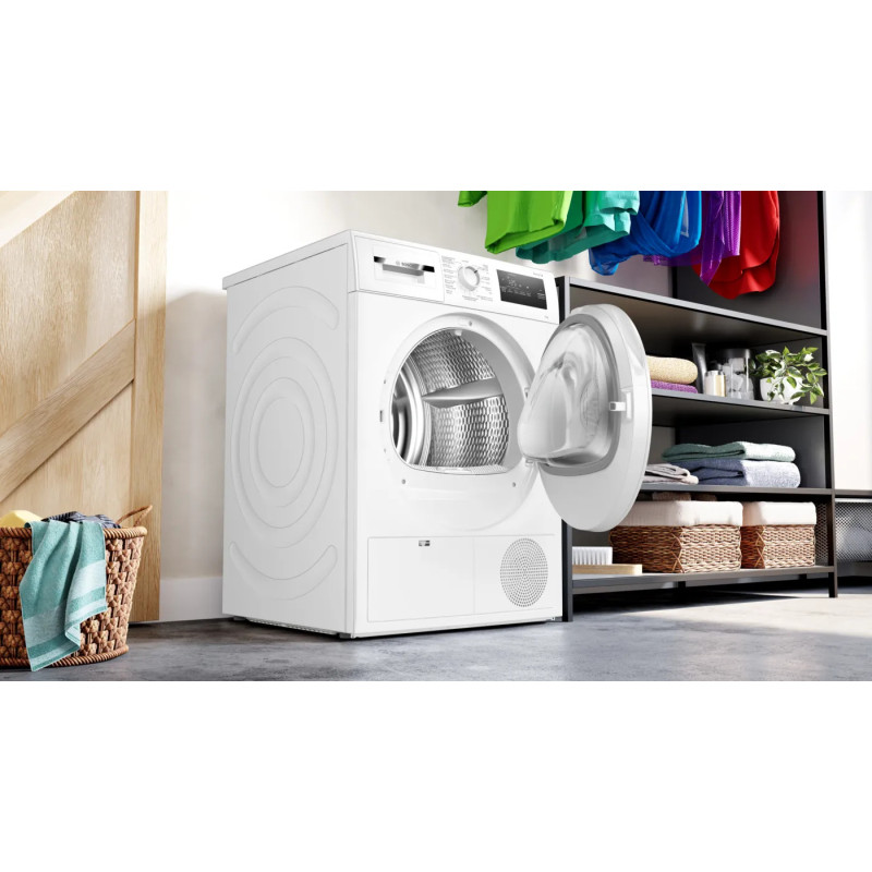 Bosch Serie 6 WTH8300WFG sèche-linge Pose libre Charge avant 8 kg Blanc