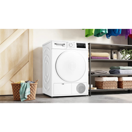 Bosch Serie 6 WTH8300WFG wasdroger Vrijstaand Voorbelading 8 kg Wit